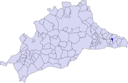 Árchez – Mappa