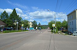 View of the street in Chulman