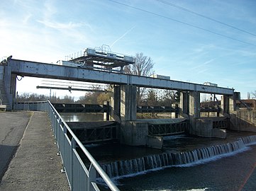 Barrage de Clarac et Pointis-de-Rivière.