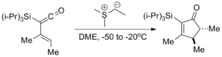 [4+1] cycloaddition with Corey–Chaykovsky reagent