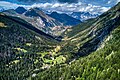 Le torrent Rutor et La Thuile.