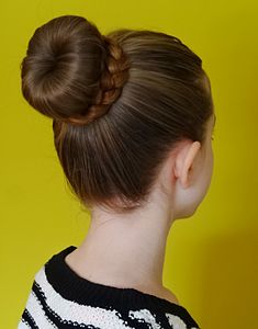 Another classic: the bun, donut bun, and braided bun