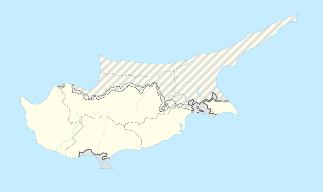 1984–85 Cypriot First Division is located in Cyprus