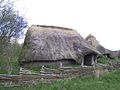 Lille bondehus fra romersk jernalder (Jernalderlandsbyen i Odense).