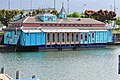 Herzbaracke cabaret-theater at Rapperswil harbour