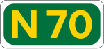 N70 road shield}}