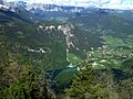 Blick vom Jenner auf die Schönau, den Königssee und den Grünstein