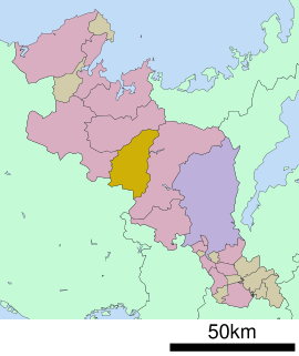 京丹波町位置図
