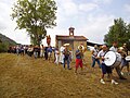 L'annuale processione di San Michele sulla collina di Costigliole Saluzzo - San Michel.