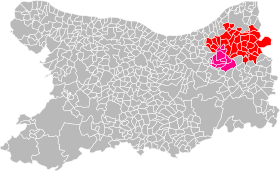 Localisation de Communauté de communes Terre d'Auge