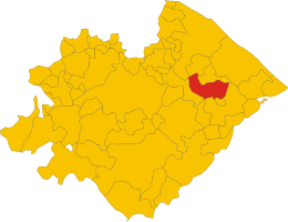 Colli al Metauro – Mappa