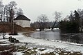 Spring flooding on the headwaters in Kose