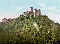 Wartburg c. 1890–1900, gledano z jugozahoda