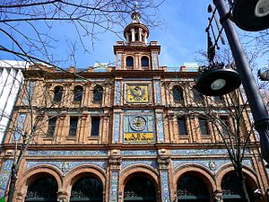 ABC Serrano Building built by Aníbal González in 1926, Madrid