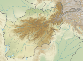 スライマーン山脈 Sulaiman Rangeの位置（アフガニスタン内）