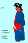 régiment d’Alsace de 1734 à 1762