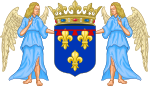 Description de l'image Coat of Arms of Prince Charles-Louis, Duke of Chartres.svg.