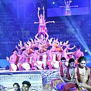 Dance performances at opening ceremony of 2020 Khelo India University Games