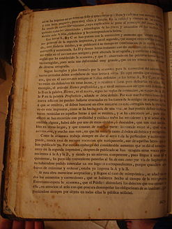 Diccionariu de la llingua castellana compuestu pola Real Academia Española […] Prólogu, 2ª páxina.