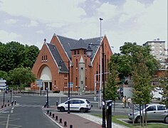 L'église catholique Sainte-Louise-de-Marillac.