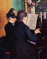 Gustave Caillebotte: La leçon de piano, 1881