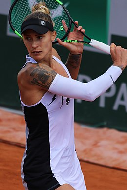 Polona Hercogová na French Open 2019