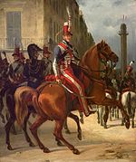 De hertog van Chartres te paard, 1832