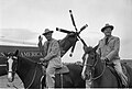 President Johnson and Vice-president-elect Humphrey in LBJ ranch shortly after winning 1964 election