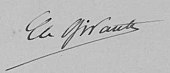 signature de Charles Girault