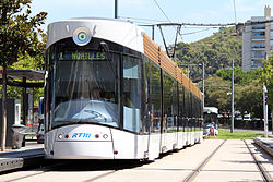 Les Caillols station, Line 1's eastern terminus