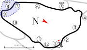 Patriot Course 1.100 mi (1.770 km) 12 turns