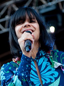 Bat for Lashes performing in 2013