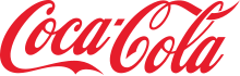 Script "Coca-Cola" with the first "C" underlining the "oca" and the last "C" looping over the "ola" and through the loop of the "l".