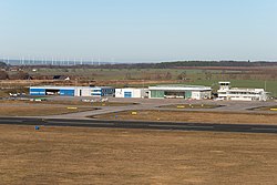 Neubrandenburg Airport in Trollenhagen