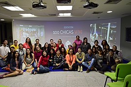 Edit-a-thon 100 Frauen, 9. März 2018 in Caracas