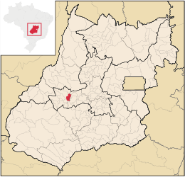 Córrego do Ouro – Mappa