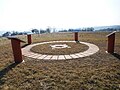 Der höchste Punkt des Noplerbergs im Wandergebiet Biri in Stoob