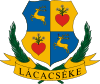 Coat of arms of Lácacséke