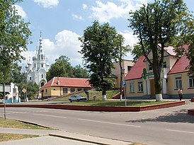 Цэнтр горада і царква Св. Сімяона