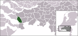 Location of Bergen op Zoom