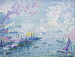 De haven van Rotterdam, Paul Signac