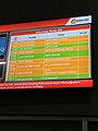 Layar monitor posisi KRL