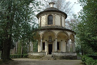 Sacro Monte di Orta Cappella 15, San Francesco riceve le stigmate