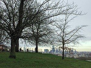 Greenwich Parkmanta Lundun llaqtata, Shard llaqtatapis qhaway