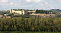 View of the fortress from Avignon