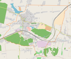 Localização de Wolbrom na Polónia