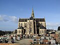 L'église Saint-Nérin en 2019 : vue extérieure d'ensemble.