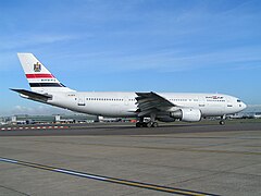 Airbus A300 należący do rządu Iraku (2009)