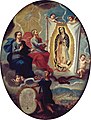 Image 10The Eternal Father Painting the Virgin of Guadalupe. Attributed to Joaquín Villegas (1713 – active in 1753) (Mexican) (painter, Museo Nacional de Arte. (from History of painting)