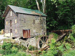 Beck's Mill, a historic site in the township